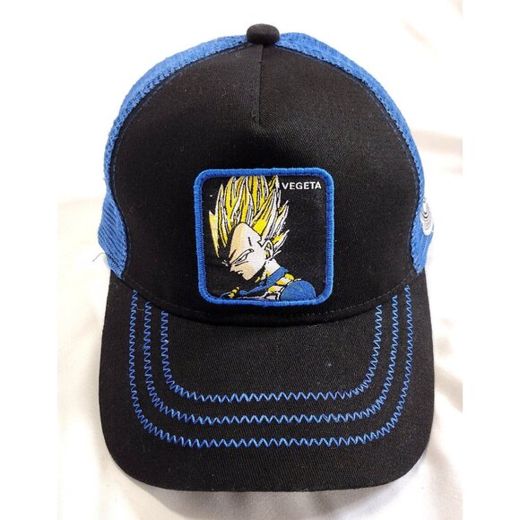Capsulecorp Dragonball Z Vegeta Trucker Hat - Picture 1 of 4